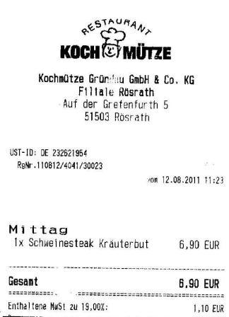 ihga Hffner Kochmtze Restaurant